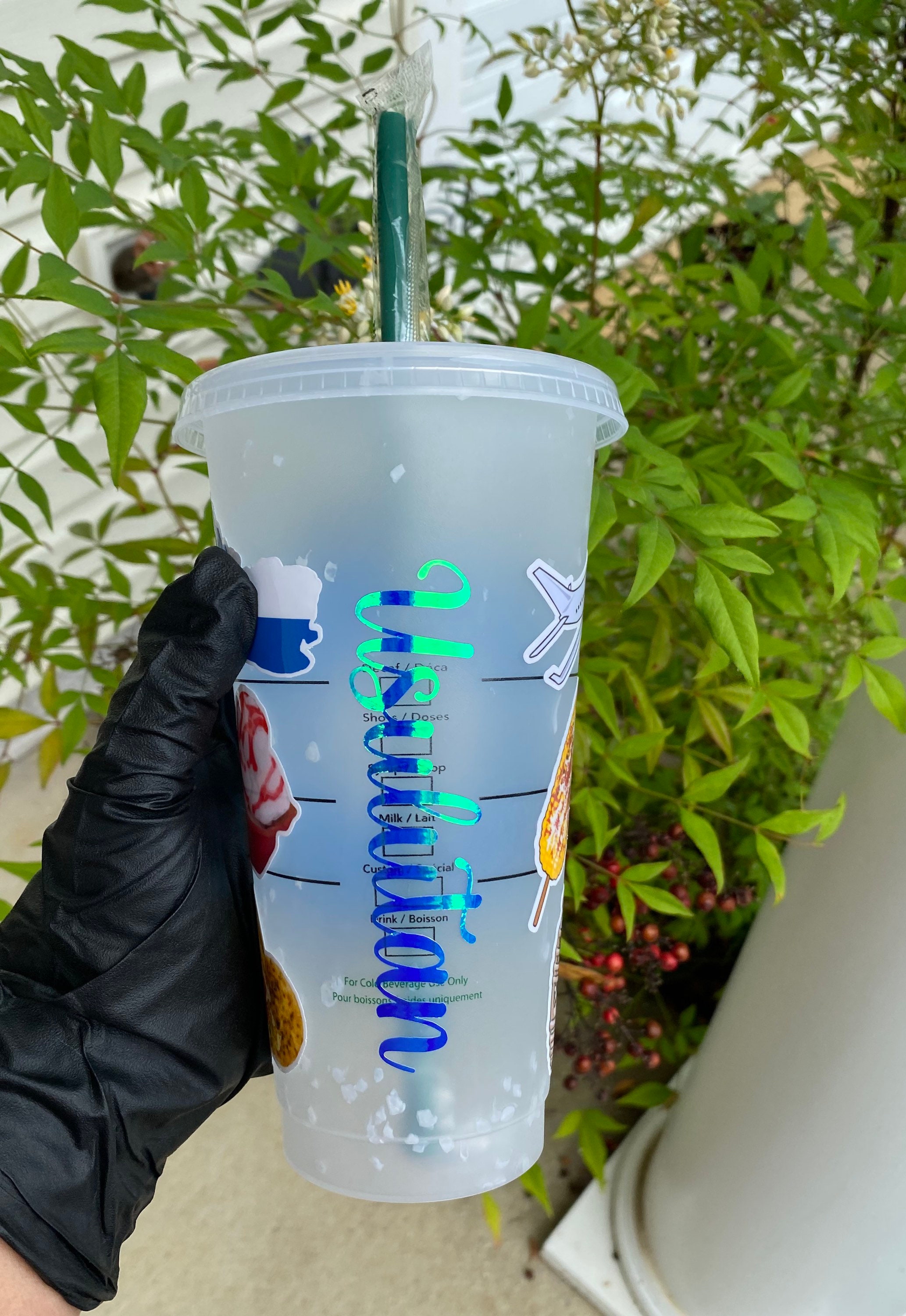 El Salvador Starbucks cup hispanic personalized cup ideas Etsy