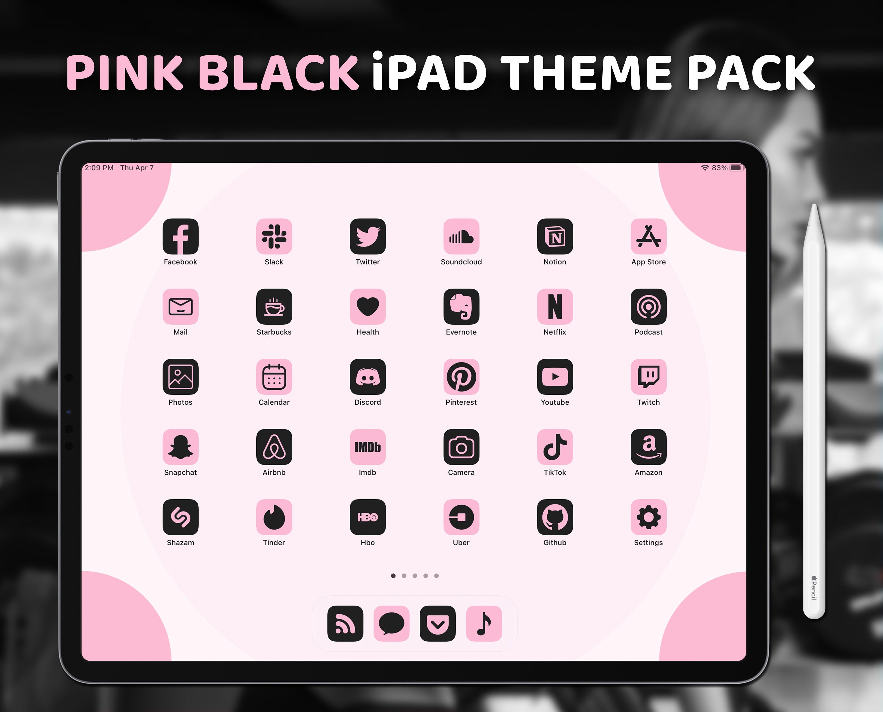 Buy App Icons Pink and Black Ipad Theme Pack Art Covers Widget Online in India - Etsy Buy App Icons Pink and Black Ipad Theme Pack Art Covers Widget Online in India - Etsy