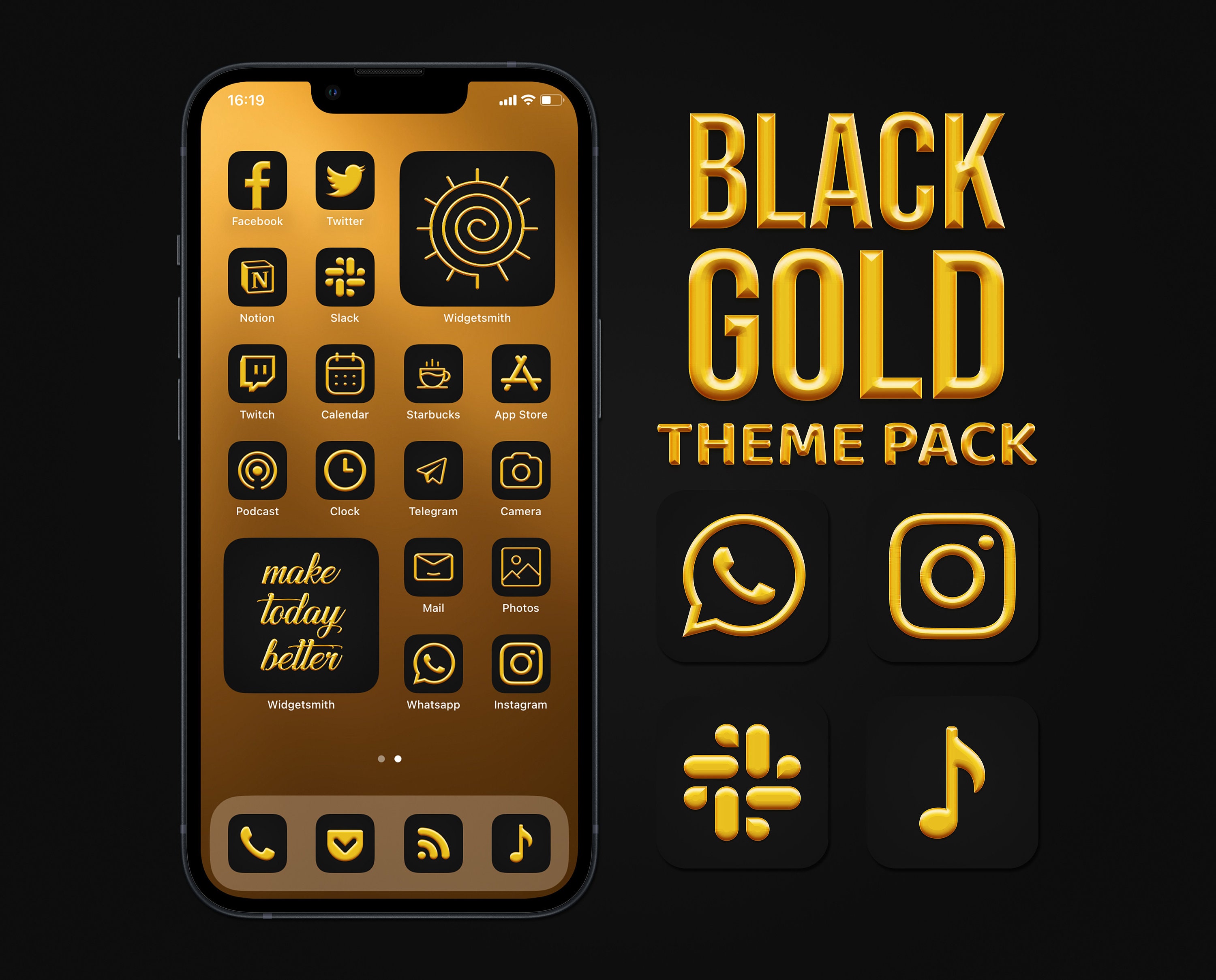 Louis Vuitton (Light) - Luxury iOS 14 Icons - 250+ Included