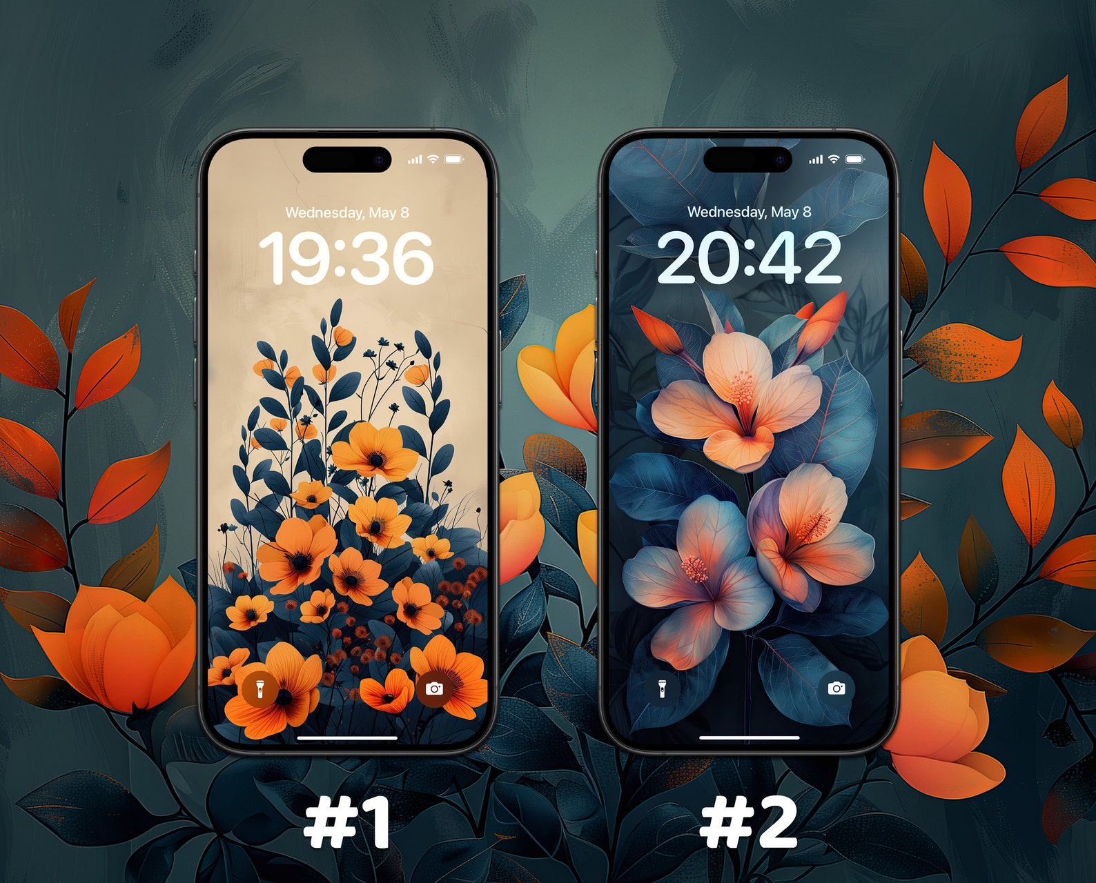 Flower Wallpapers, iPhone Lock Screen, Botanical Drawings, Nature ...