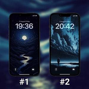 Night Sky Wallpapers, iPhone Lock Screen, Astronomy, Ios 17 Wallpaper ...