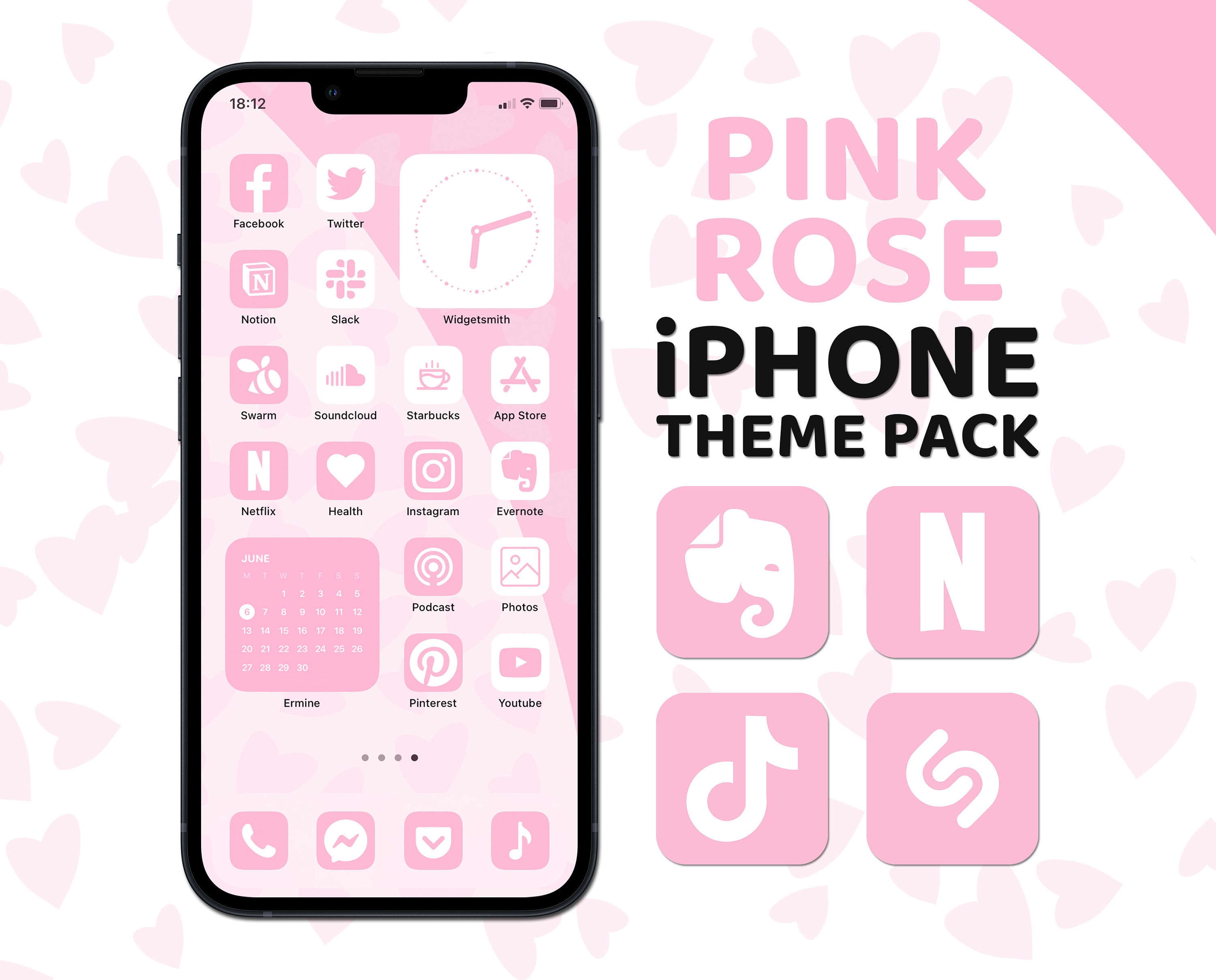 Pink logo for calculator app  Wallpaper iphone christmas, App icon design,  Ios app icon design