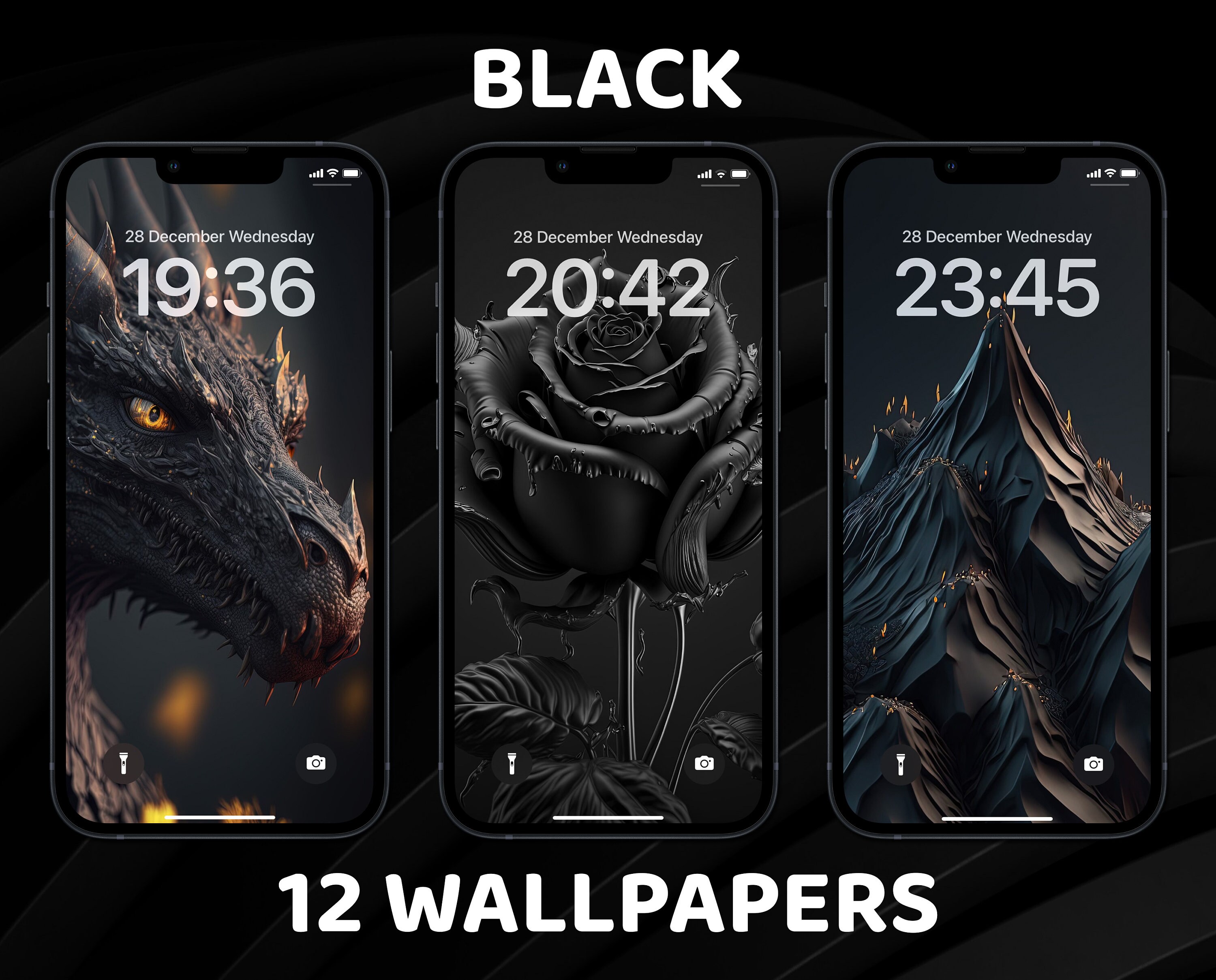 Ios Icons Black Iphone Theme Pack Black and White App Icons Etsy