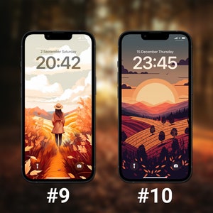 Fall Wallpapers, iPhone Lock Screen, Ios 16 Wallpaper, Neutral ...