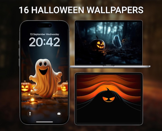 Halloween Wallpapers, Spooky Ghost and Pumpkin Backgrounds for Phone, Tablet and Desktop