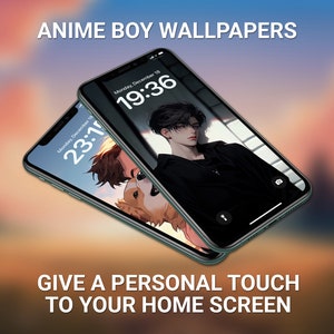 Anime Boy Wallpapers, iPhone Lock Screen, Cartoon Style Wallpaper, Anime Art Background, Custom Home Screen image 8