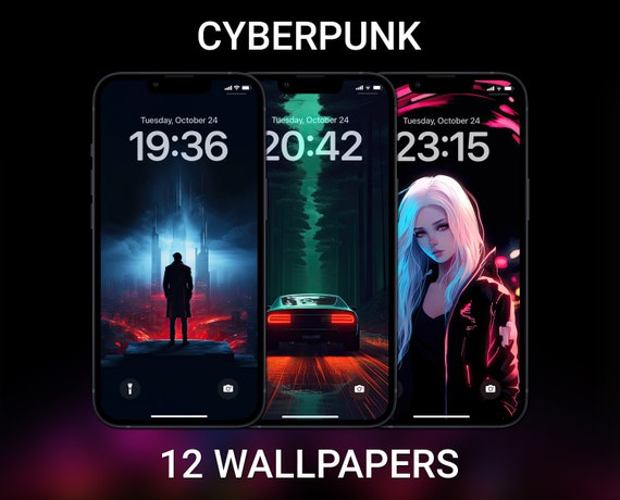 Cyberpunk Wallpapers iPhone Lock Screen Ios 17 Wallpaper 