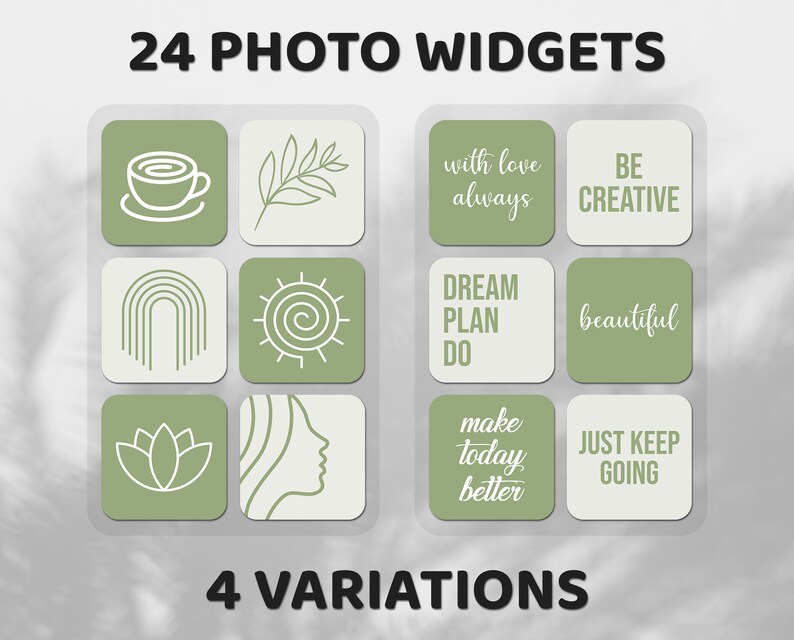 Sage Green Aesthetic App Icons Ios 15 Ipad Theme Pack Etsy