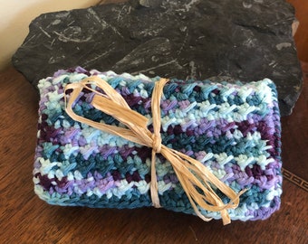 Reusable crochet mop cover