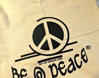 Graphic Tee Festival Clothing | Peace Sign Shirt | Retro Hippie Unisex T-Shirt | Honey T-Shirt