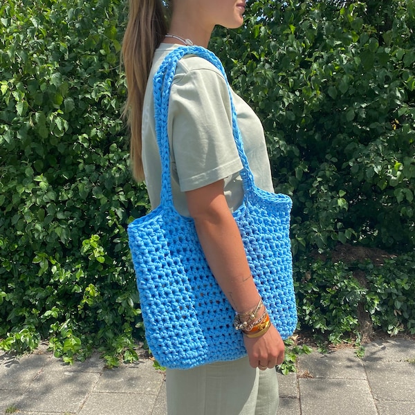 SANTORINI BAG Crochet | Written pattern (English)