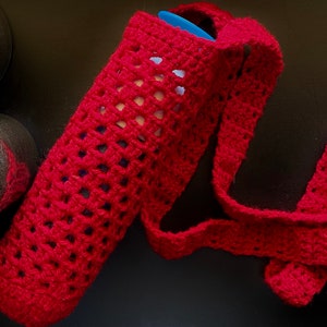 Water bottle holder crochet | Written pattern