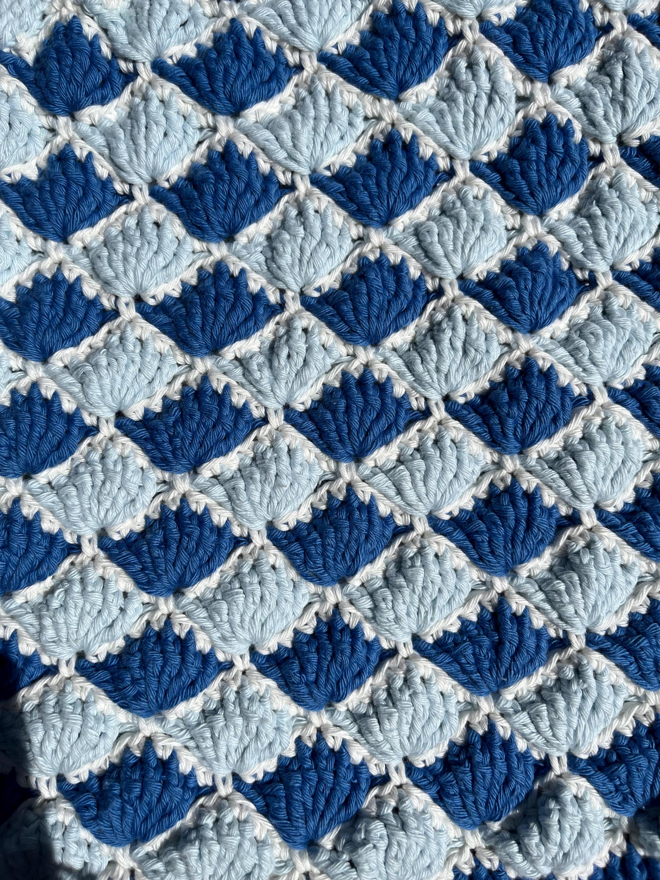 Shell Pattern Crochet Case Shell Tote Bag | Crochet Tote Bag Pattern | Written Pattern (english ...