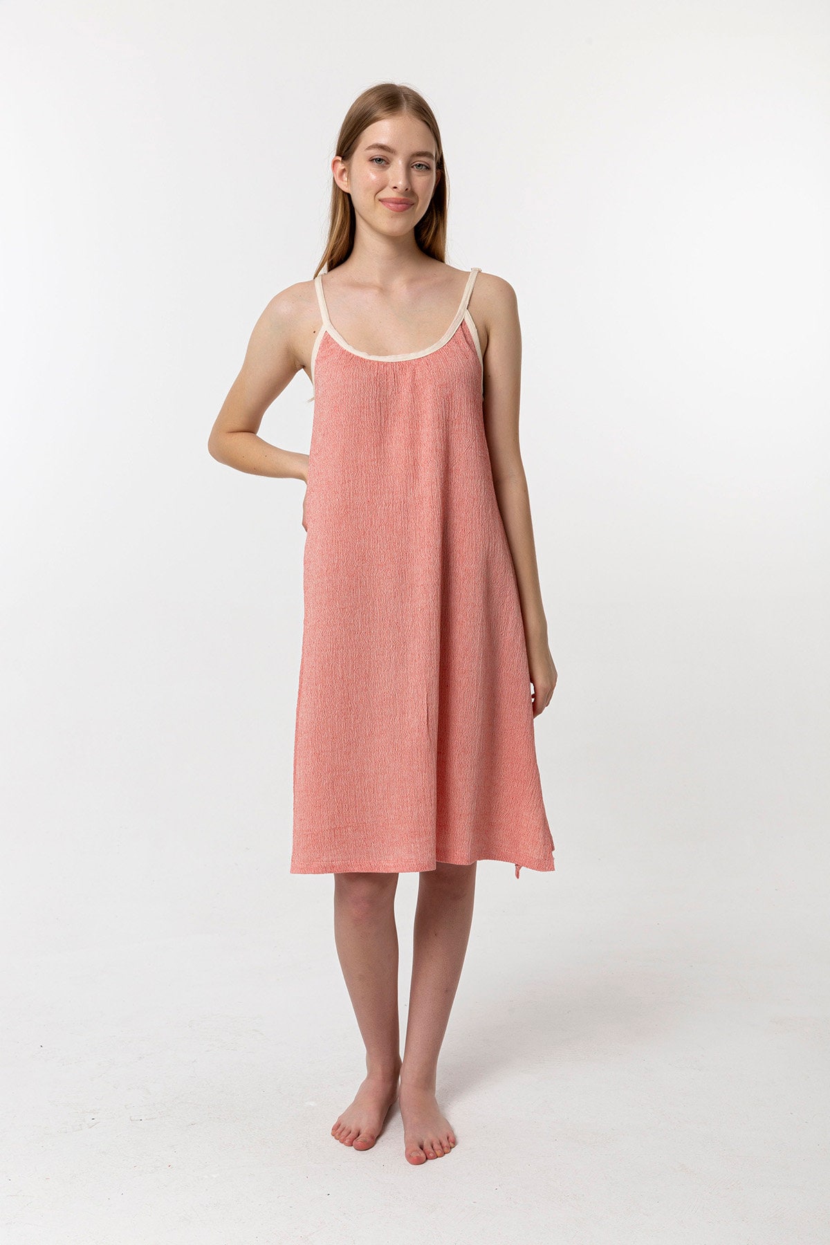 Organic Cotton Nightdress with Adjustable Straps Cotton Etsy