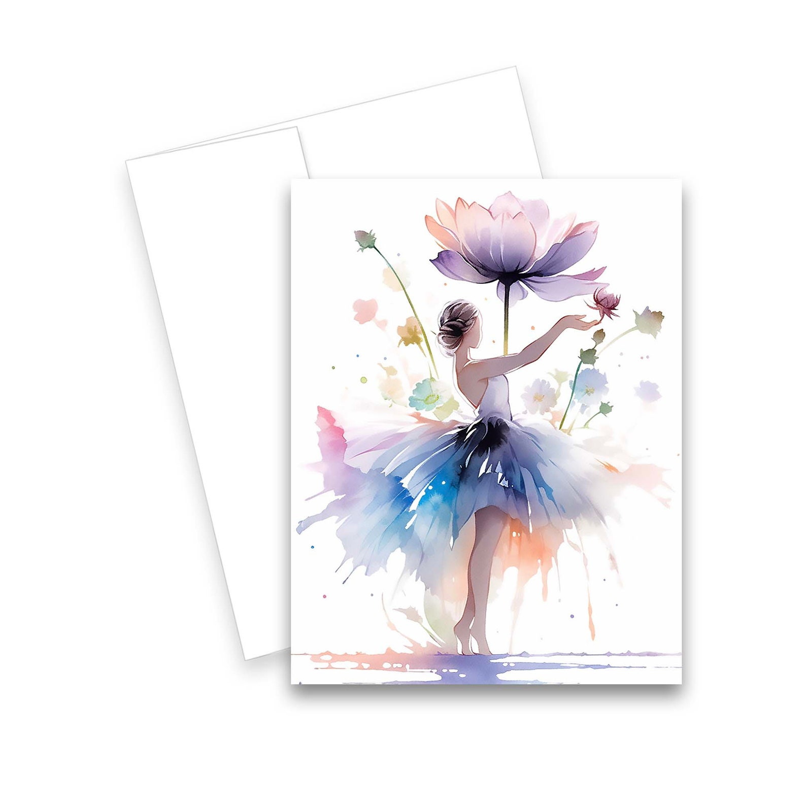 Dancing Card Example Ballerina Assorted Card Set, Dancing Cards, Set of Blank Note Cards ...