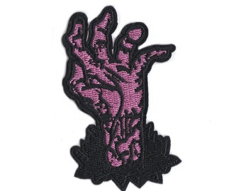 Zombie Hand - Iron-On Patch