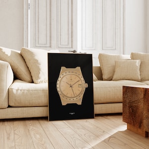 Vacheron Constantin 222 ref. 46003 Vintage Watch Poster Swiss Horology Wall Art Print