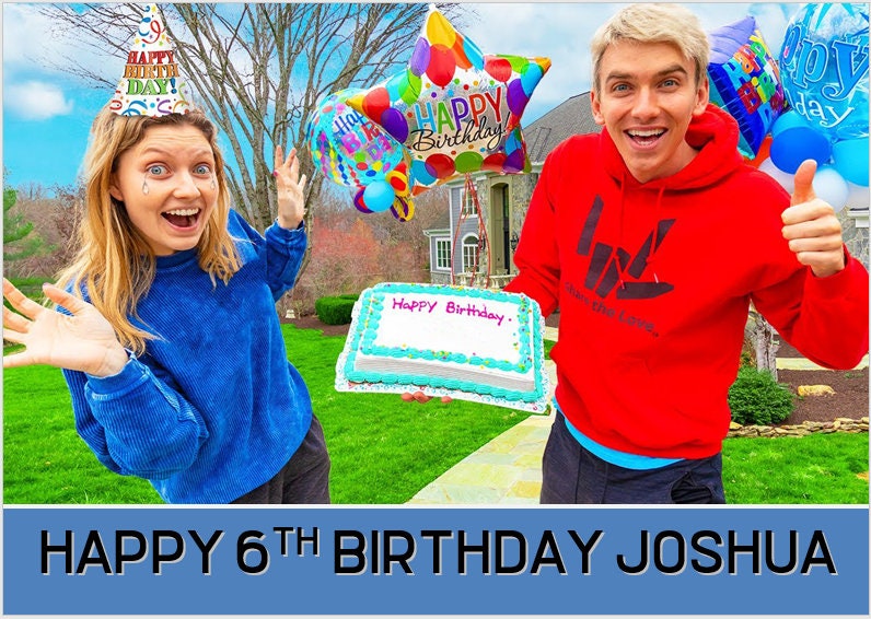 Stephen and Grace Sharer Birthday Card A5 Personalised Own - Etsy UK