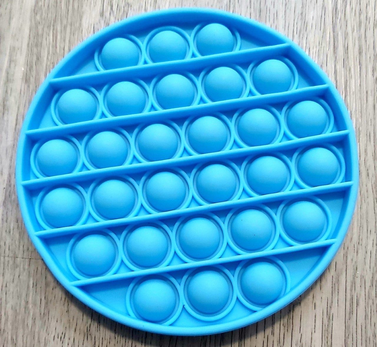 Blue circle Pop It Fidget Sensory toy | Etsy