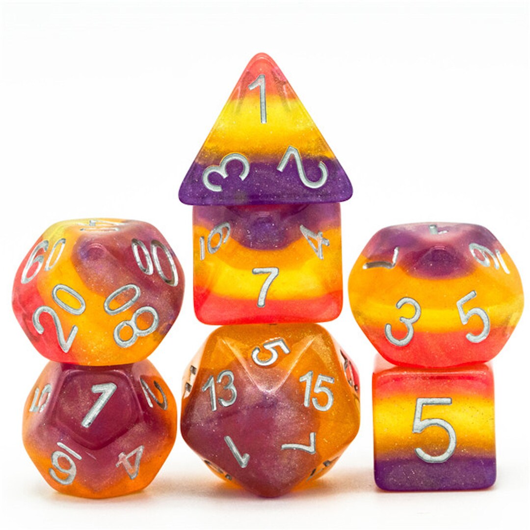 Forbidden Candy Dice Layer Dice Candy Dice Sweets Dice Cute Dice Sunset