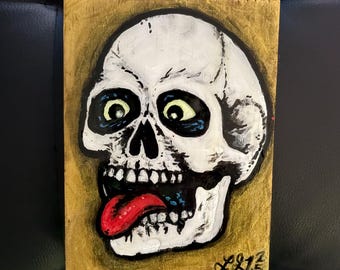 Skull Punk Glow in the Dark