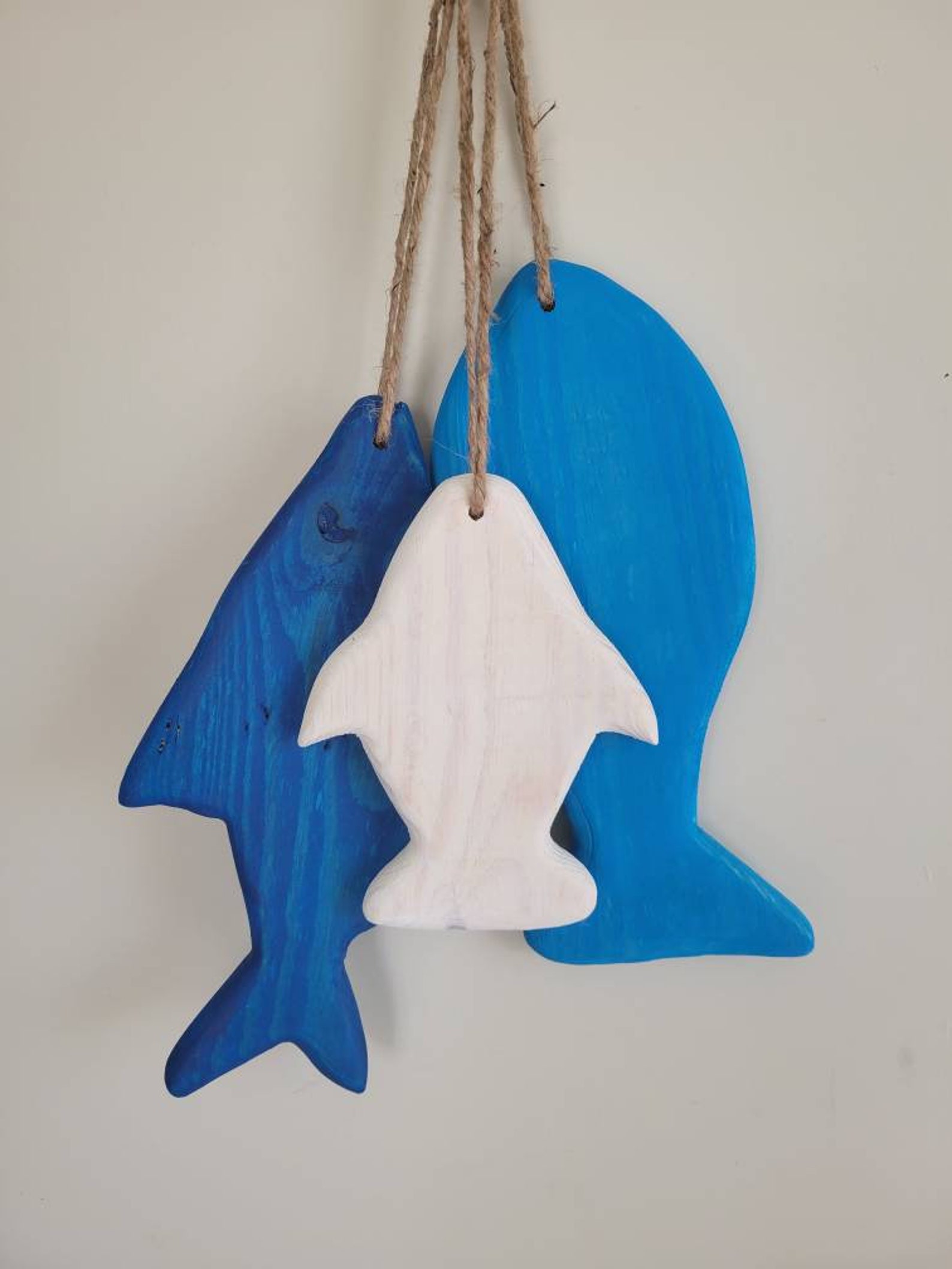 Wooden Goldfish wall decor Etsy