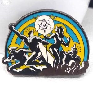Weird Apocalypse? Pin Transformer cyborg android energy nuclear Pinback vintage antique gift geek Marvel DC Christmas Gift Stocking Stuffer