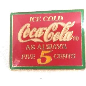 Coca-Cola Push Pin Antique Pinback Vintage Bottle Soda Memorabilia Diet Coke Bottle Gift Idea Coca Cola Christmas Gift Stocking Stuffer