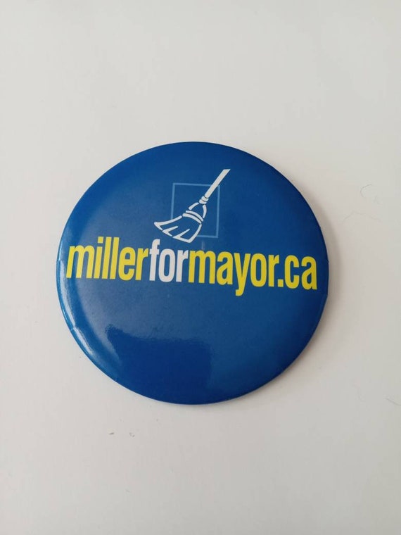 Miller For Mayors Toronto Election Antique Button… - image 6