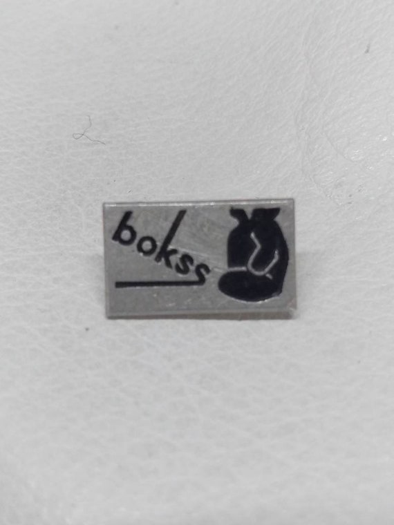 Bokss Patriotic Soviet Russian Pin USSR Jewelry A… - image 10