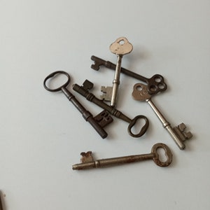 Grande serratura a forma di scheletro vintage Yale & Town, antica in acciaio massiccio, autentica porta vittoriana, patina rustica, realizzata in Inghilterra, regalo da collezione