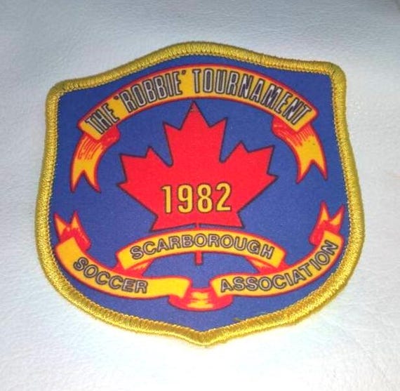 1982 Robbie Tournament Patch Badge Scarborough So… - image 8