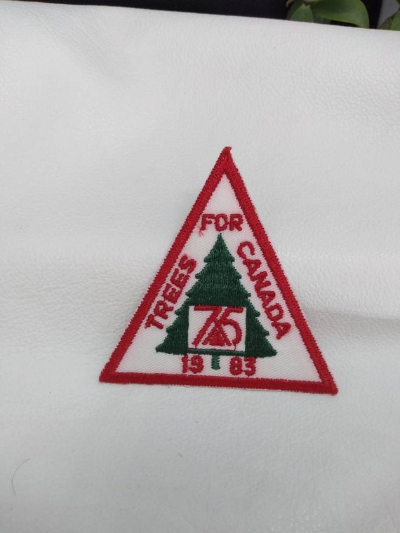 Trees for Canada 1983 Triangular Patch Canadian B… - image 9