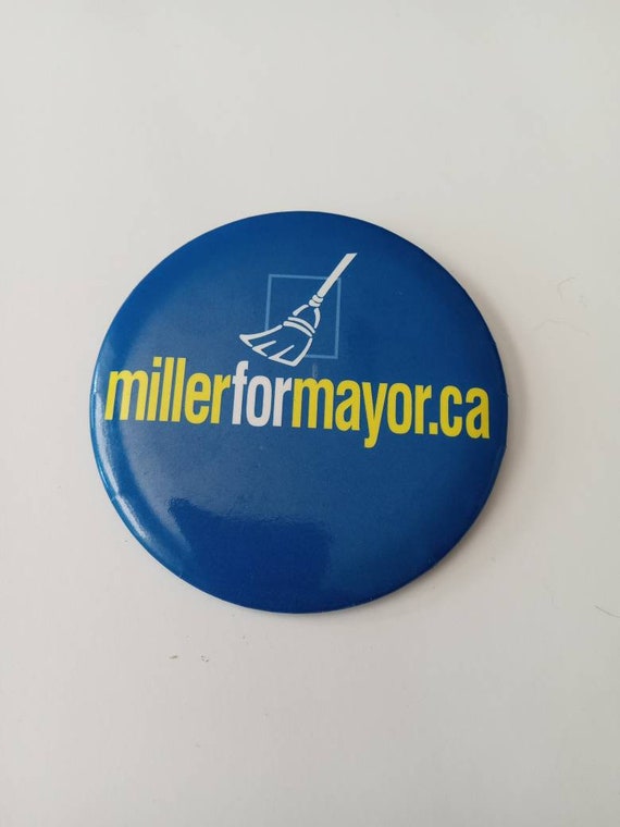 Miller For Mayors Toronto Election Antique Button… - image 8