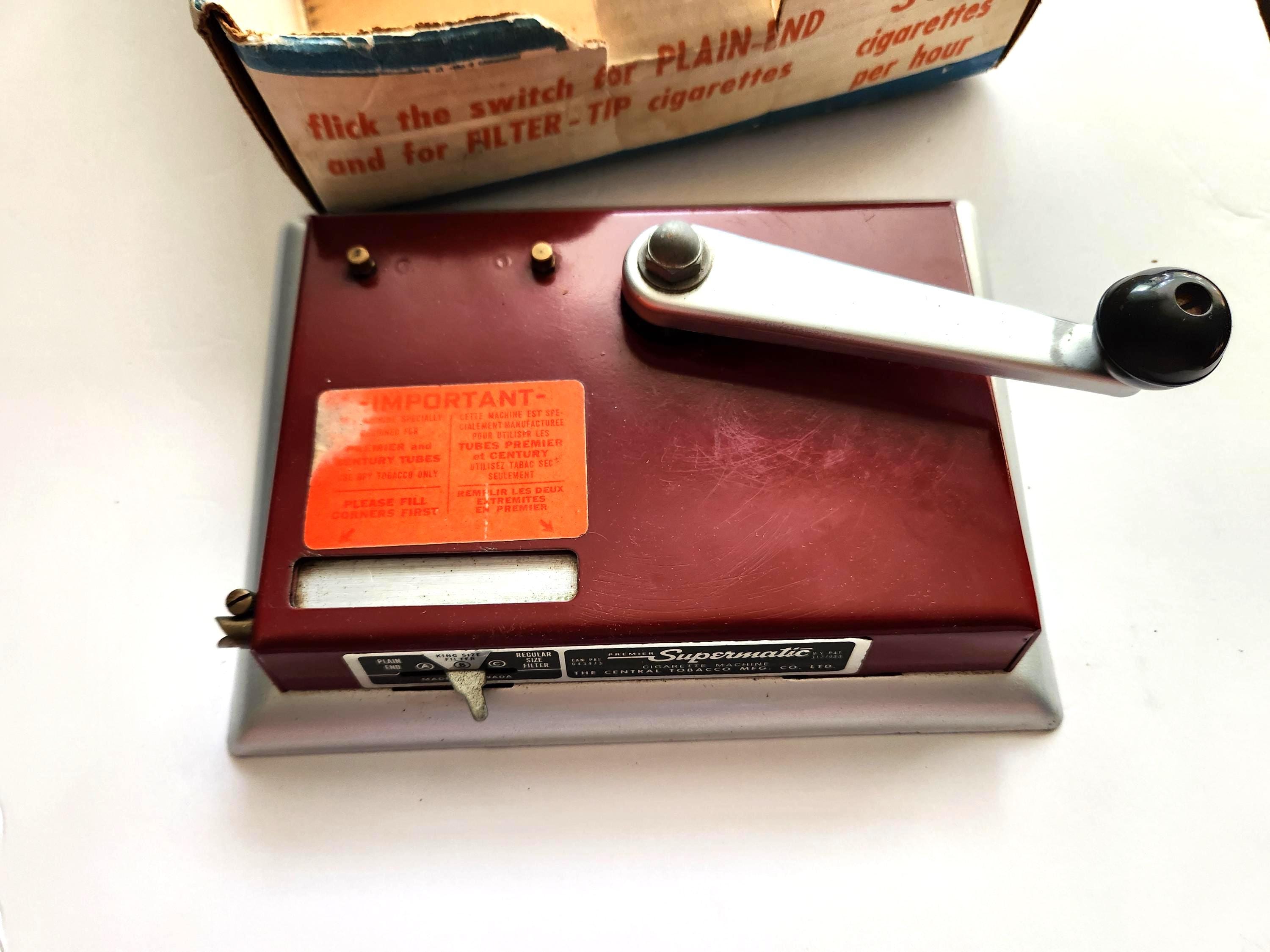 premier supermatic cigarette rolling machine The Big Easy Tobacco Co. Accessories, Excel : Health & Household excel cigarette rolling machine Premier
