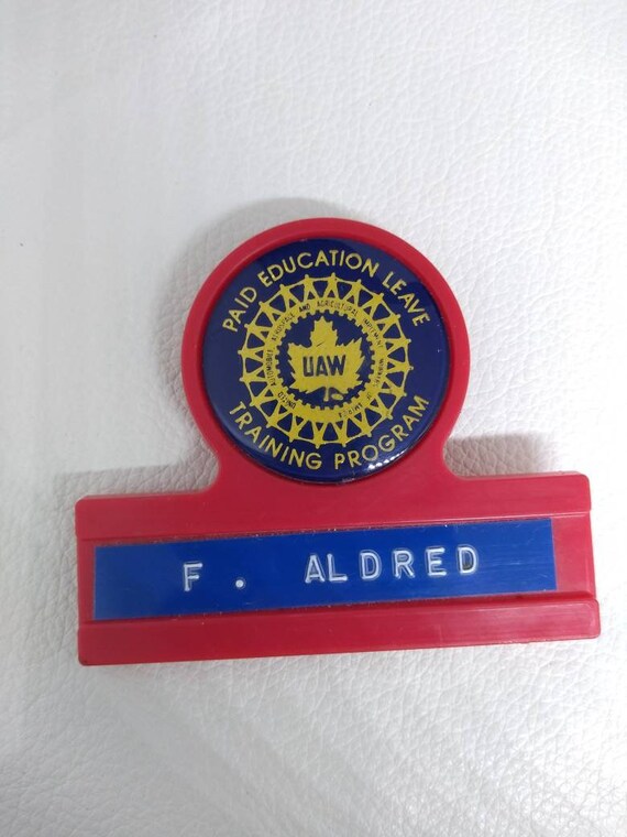 f aldred uaw training Gem