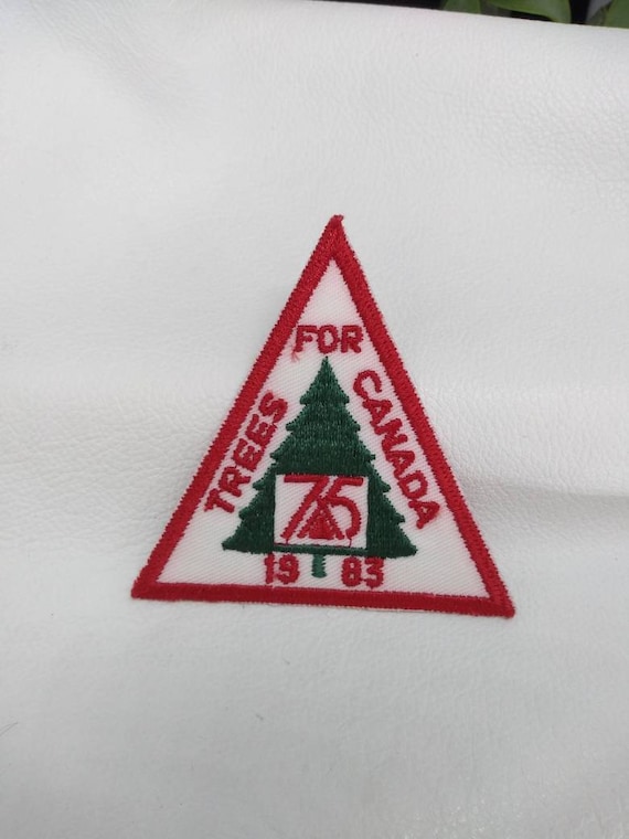 Trees for Canada 1983 Triangular Patch Canadian B… - image 7