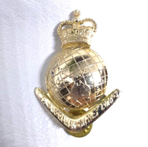 Royal Australian Survey Corps Military RA Svy Hat Pin Badge Hardware Insignia Antique Retro Vintage Rare Christmas gift Stocking stuffer View 4
