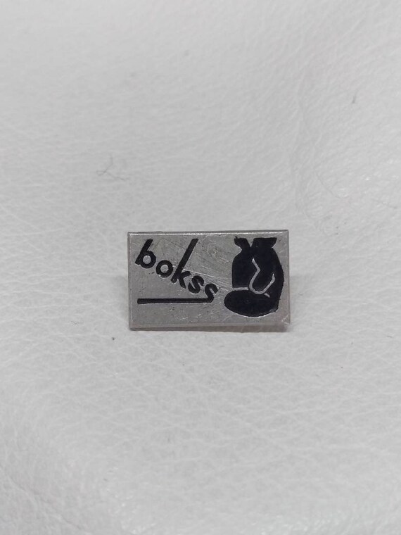 Bokss Patriotic Soviet Russian Pin USSR Jewelry A… - image 5