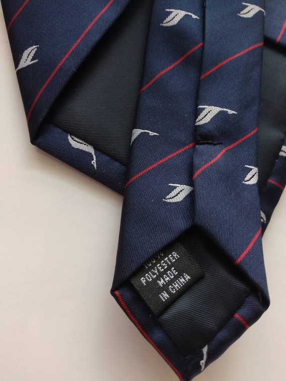 Vintage Shanghai Airlines Uniform Tie Necktie Antique… - Gem