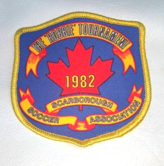 1982 Robbie Tournament Patch Badge Scarborough So… - image 6
