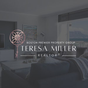 Key Logo Design, Realtor Logo Design Template, Real Estate Logo Canva Template, Realtor Branding Design, Real Estate Brand, Rose Gold Key