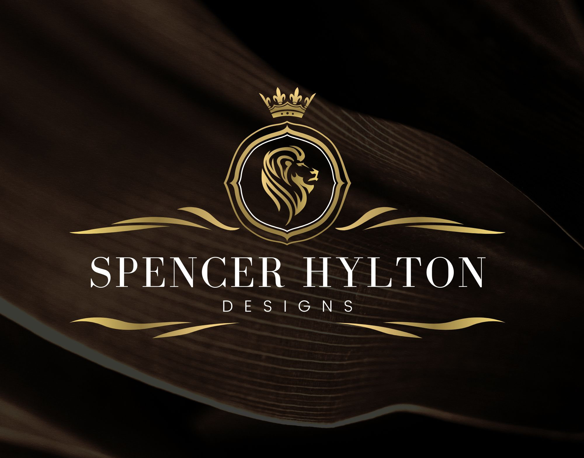 Gold Lion Logo Design, Luxury Crest Logo, VIP Branding, Black and Gold, Realtor Logo, Canva Template, Money Logo, Growth Logo, Hotel Logo