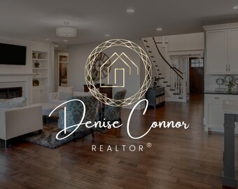 Realtor Logo and Branding Design Template Canva Real Estate | Etsy