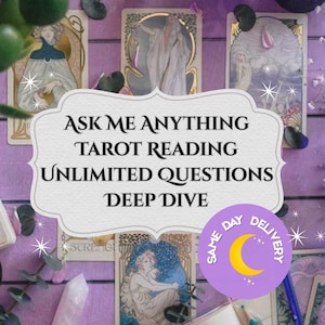 Ask Me Anything Tarot Reading | Unlimited Questions Deep Dive