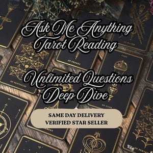 Ask Me Anything Tarot Reading | Unlimited Questions Deep Dive - Digital PDF Reading
