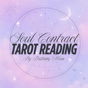 Lecture du tarot du contrat de l'âme | Découvrez votre connexion karmique, les liens de vos vies antérieures et vos leçons spirituelles