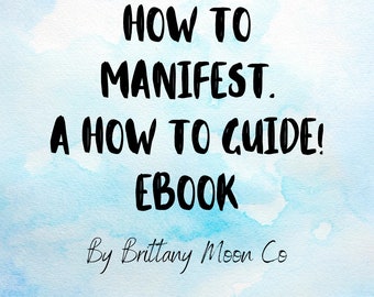 How To Manifest e-book