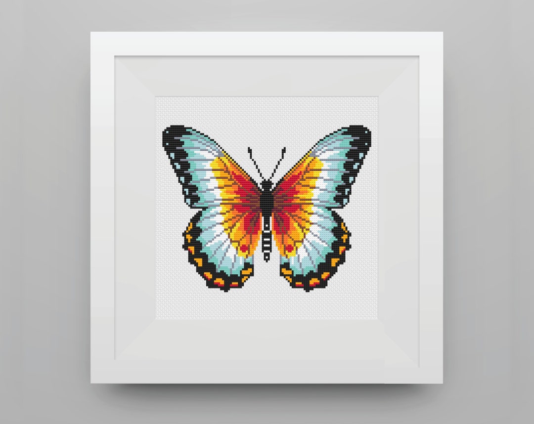 Rajah Brookes Birdwing Butterfly, Cross Stitch Pattern - Etsy