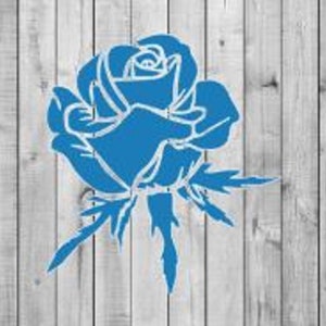 Rosen Vinyl Aufkleber